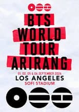Poster for BTS WORLD TOUR [ARIRANG] in Los Angeles