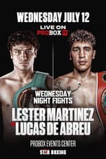 Poster for Lester Martinez vs. Lucas de Abreu