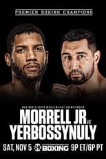 Poster for David Morrell Jr. vs. Aidos Yerbossynuly
