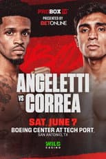 Poster for Michael Angeletti vs. Eros Correa
