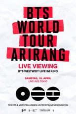 Poster for BTS WORLD TOUR [ARIRANG] in Japan