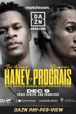 Poster for Devin Haney vs. Regis Prograis