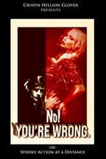 Poster for No! YOU'RE WRONG. or: Spooky Action at a Distance