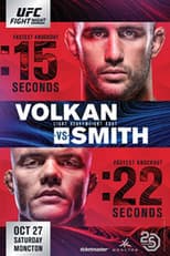 Poster for UFC Fight Night 138: Volkan vs. Smith