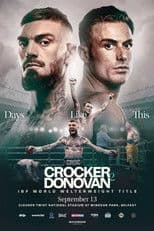Poster for Lewis Crocker vs. Paddy Donovan II
