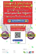 Poster for bladee & Mechatok’s Extreme Good luck frequency #9DExperience Attract good luck TODAY!!! Unexpected rewards (It Really Works)