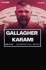 Poster for Paddy Gallagher vs. Bahadur Karami