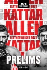 Poster for UFC Fight Night 213: Kattar vs. Allen