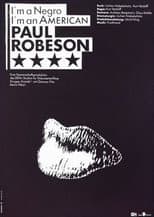 Poster for I’m a Negro, I’m an American – Paul Robeson