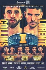 Poster for Nathaniel Collins vs. Cristobal Lorente II