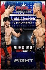 Poster for PFL 2023 #6: Regular Season - Aubin-Mercier vs. Romero