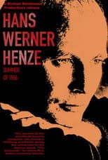 Poster for Hans Werner Henze: Summer of 1966