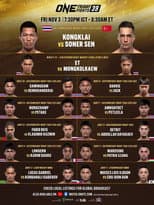Poster for ONE Friday Fights 39: Kongklai vs. Sen