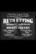 Poster for Ruth Etting in Favorite Melodies