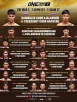 Poster for ONE Friday Fights 7: Rambolek vs. Theeradet