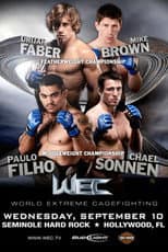 Poster for WEC 36: Faber vs. Brown
