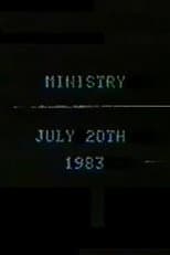 Poster for Ministry July 20th, 1983