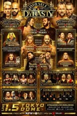 Poster for NJPW x AEW x CMLL x ROH x STARDOM: Wrestle Dynasty