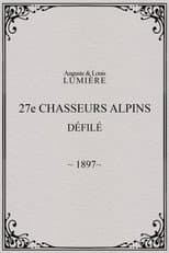 Poster for 27ème chasseurs alpins : défilé