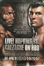 Poster for Bernard Hopkins vs. Joe Calzaghe