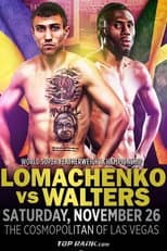 Poster for Vasyl Lomachenko vs. Nicholas Walters