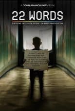 Poster for 22 Words