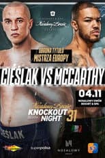 Poster for Michal Cieslak vs. Tommy McCarthy