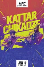 Poster for UFC on ESPN 32: Kattar vs. Chikadze
