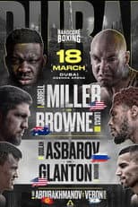 Poster for Jarrell Miller vs. Lucas Browne