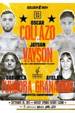 Poster for Oscar Collazo vs. Jayson Vayson