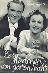 Poster for Das Mädchen von gestern Nacht