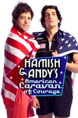 Poster for Hamish & Andy's American Caravan of Courage