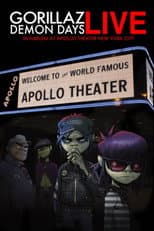 Poster for Gorillaz: Demon Days Live in Harlem at Apollo Theater