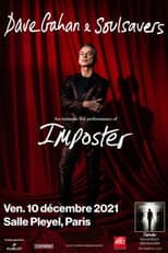 Poster for Dave Gahan & Soulsavers Salle Pleyel, Paris