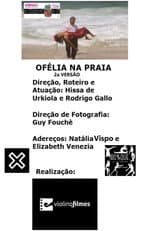 Poster for Ofélia na Praia, 2a Versão
