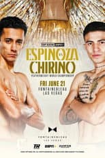 Poster for Rafael Espinoza vs. Sergio Chirino