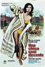 Poster for Una chica casi decente