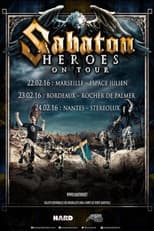 Poster for Sabaton: France, Nantes 2016