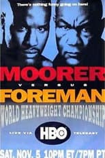 Poster for George Foreman vs Michael Moorer