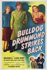Poster for Bulldog Drummond Strikes Back