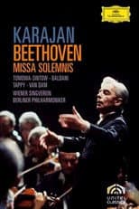 Poster for Beethoven · Missa Solemnis (Berliner Philharmoniker, Herbert von Karajan)