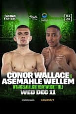 Poster for Conor Wallace vs. Asemahle Wellem