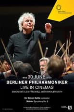 Poster for Simon Rattle’s farewell with Mahler’s Sixth