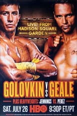 Poster for Gennady Golovkin vs. Daniel Geale