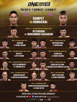 Poster for ONE Friday Fights 32: Kompetch vs. Kongchai