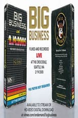 Poster for Big Business: Live At The Crocodile, Seattle, WA 2/19/2005
