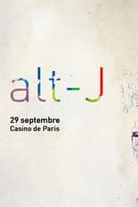 Poster for Alt-J, Casino de Paris