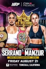 Poster for Amanda Serrano vs. Lucrecia Anabella Manzur