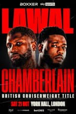 Poster for Mikael Lawal vs. Isaac Chamberlain