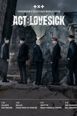 Poster for TOMORROW X TOGETHER WORLD TOUR ‘ACT: LOVE SICK’ IN SEOUL